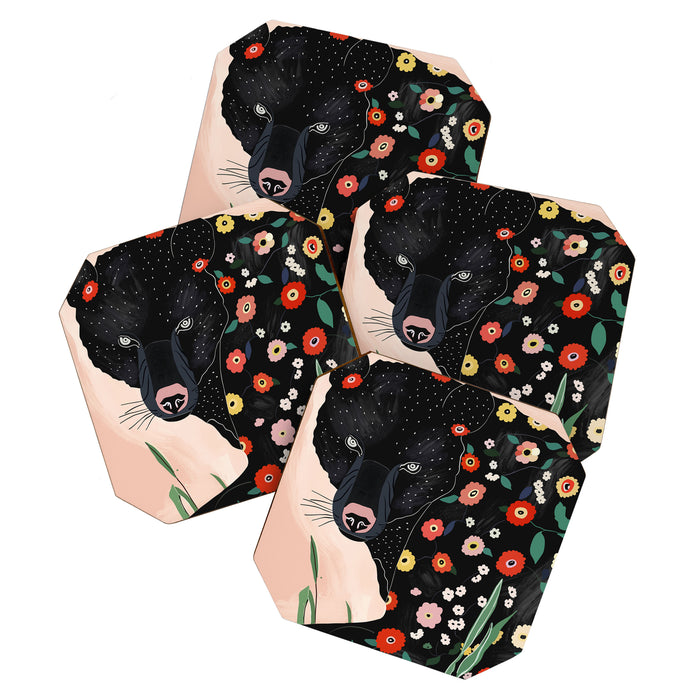 Floral Bear Coaster Gallery Image 1