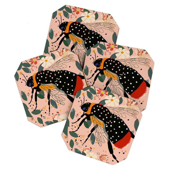 Floral Buzz Coaster Gallery Image 1