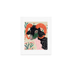 Floral Ram Art Print Gallery Image 1