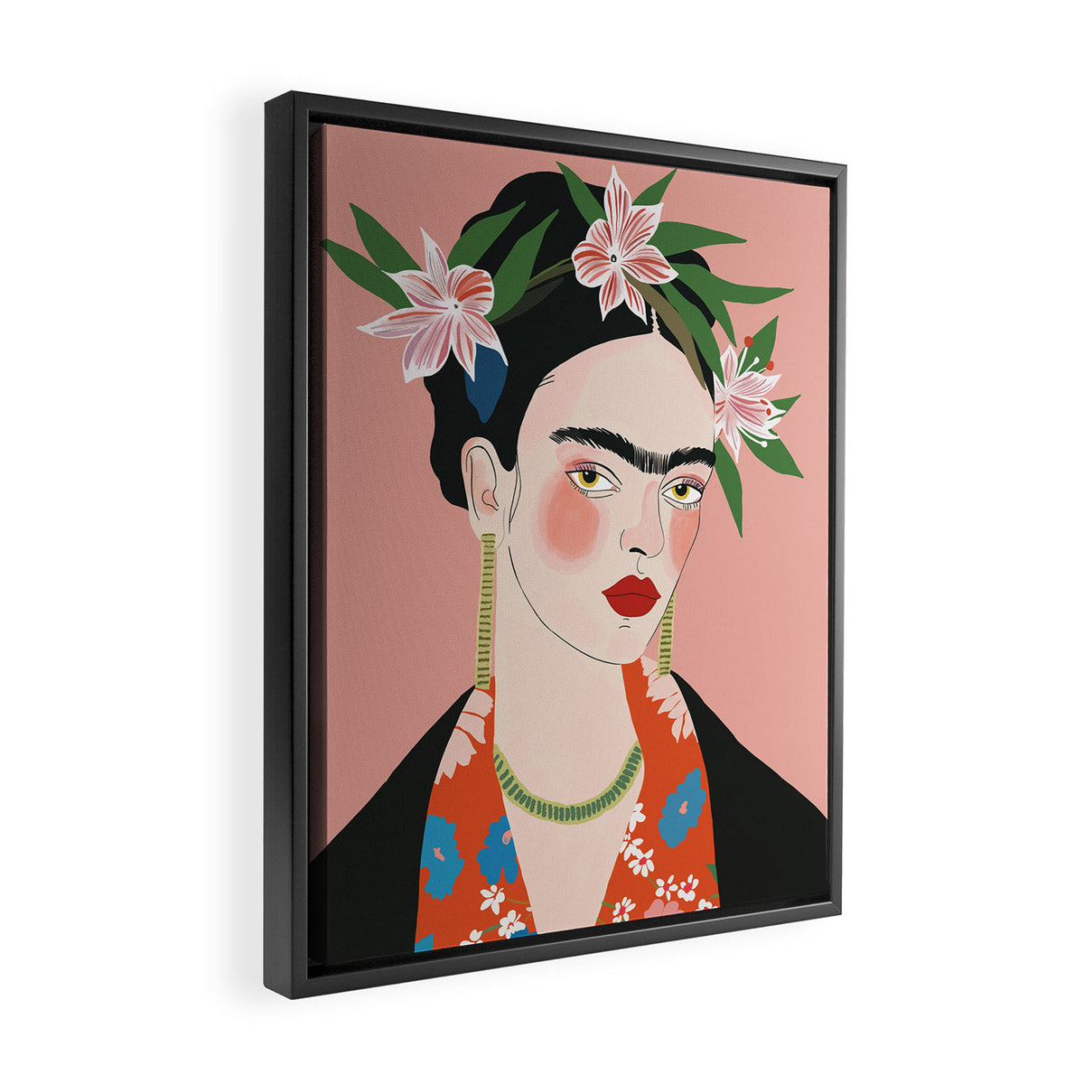 Frida Framed Canvas Print Gallery Image 2