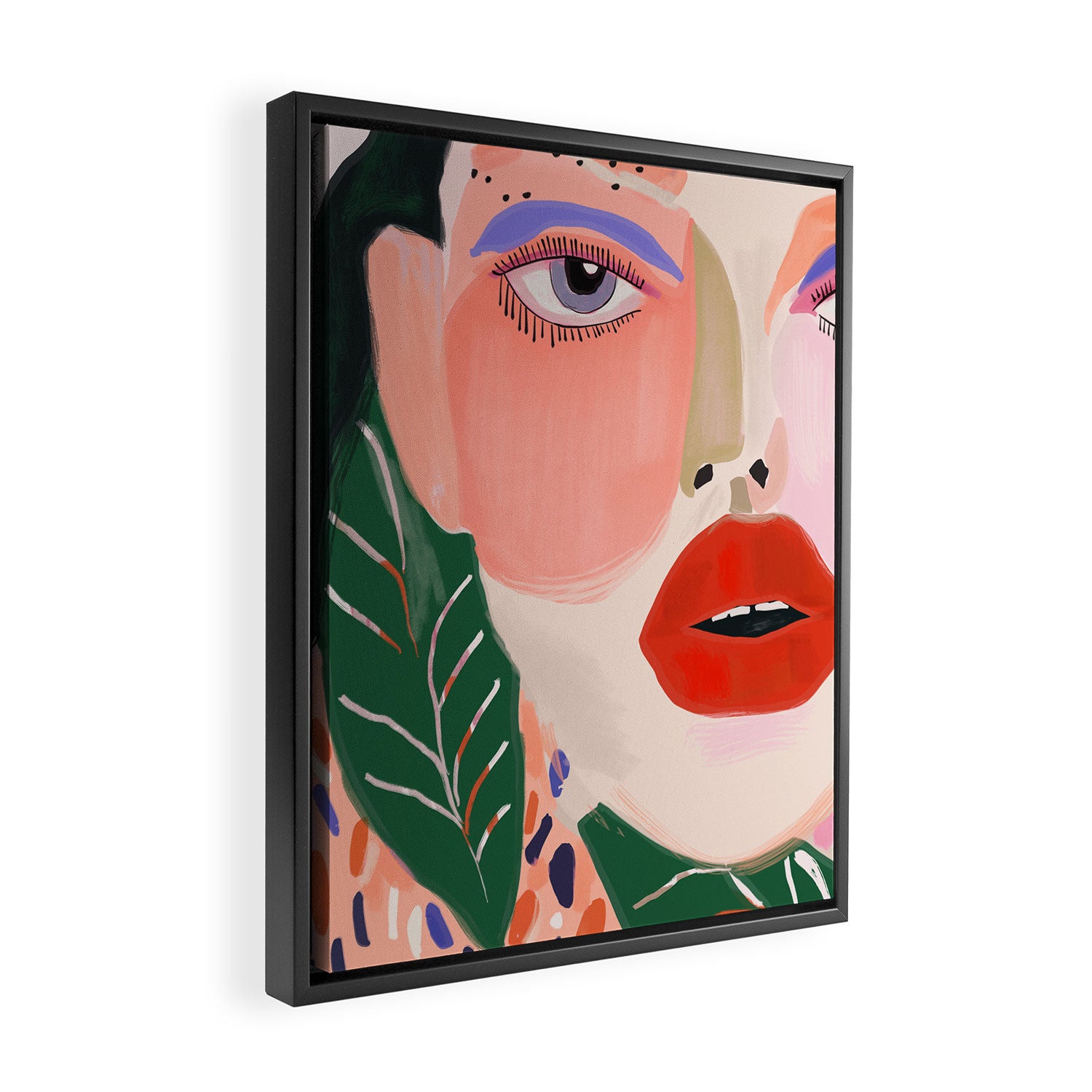 Garden Muse Framed Canvas Print Gallery Image 2