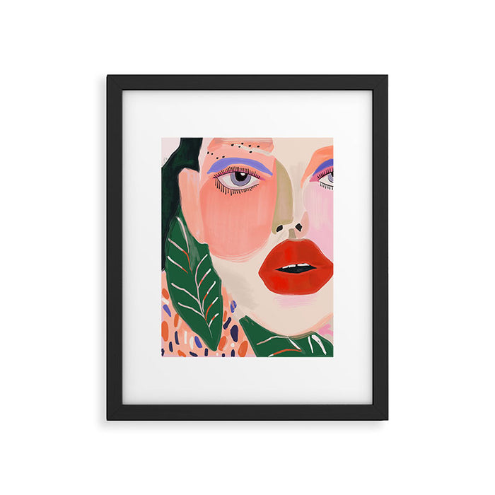 Garden Muse Framed Art Print Gallery Image 1