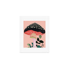 Garden Mushroom Art Print Gallery Image 1