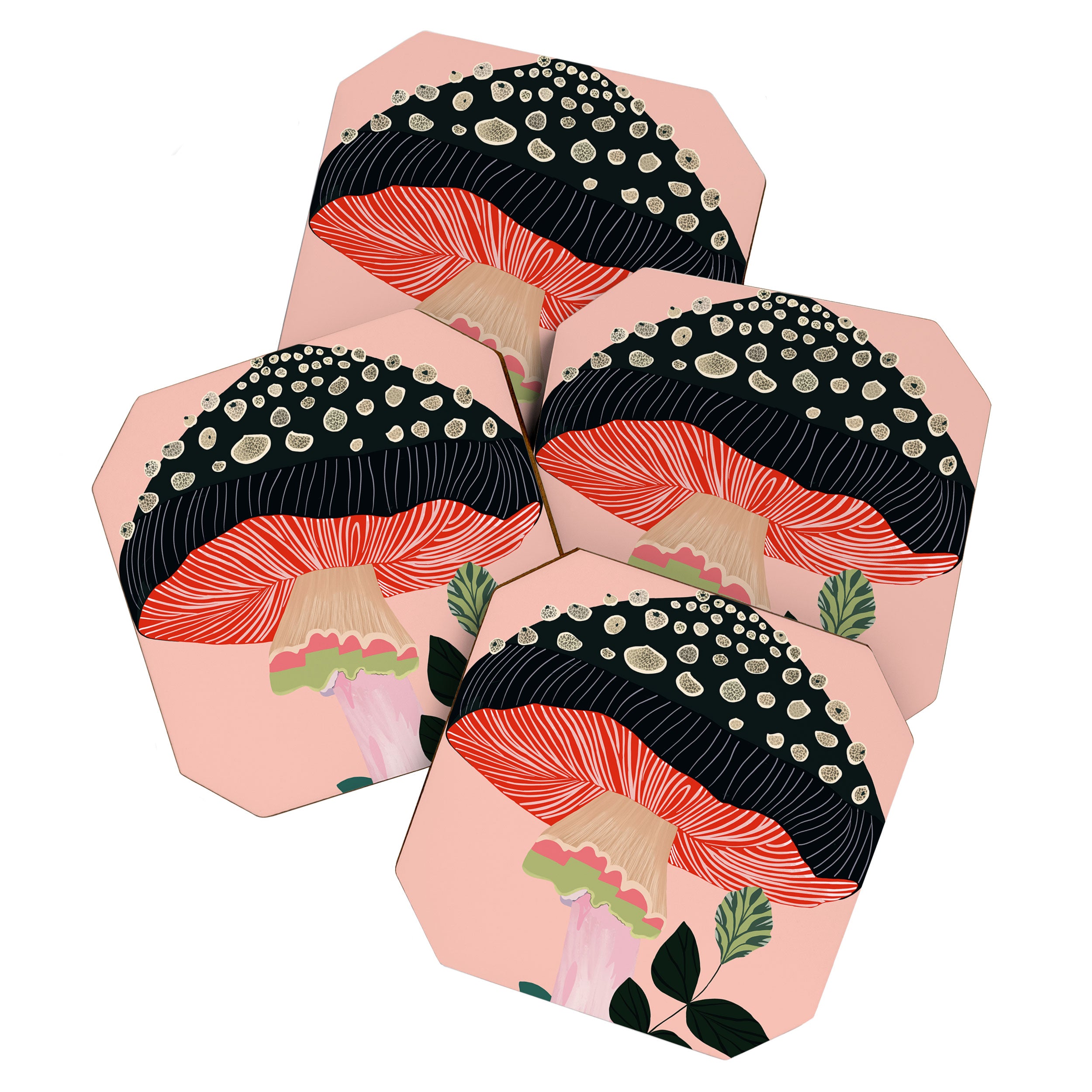 Garden Mushroom Coaster Gallery Image 1