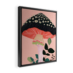 Garden Mushroom Framed Canvas Print Gallery Image 2