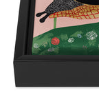 Garden Wanderer Framed Canvas Print Gallery Image 3