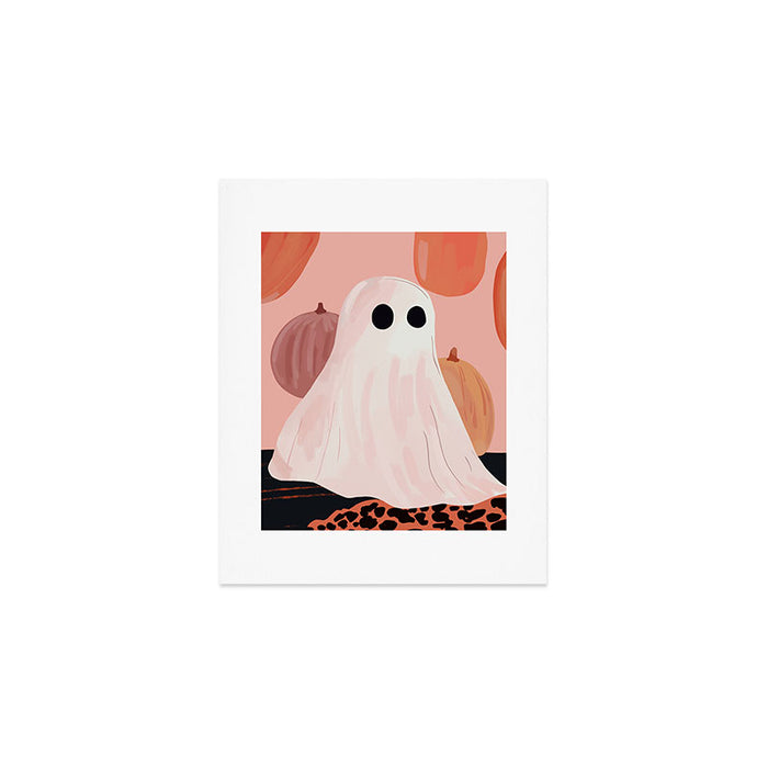 Halloween Ghost Art Print Gallery Image 1