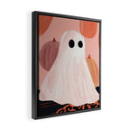 Halloween Ghost Framed Canvas Print Gallery Image 2