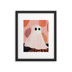 Halloween Ghost Framed Art Print Gallery Image 6