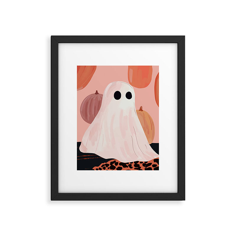 Halloween Ghost Framed Art Print Gallery Image 6