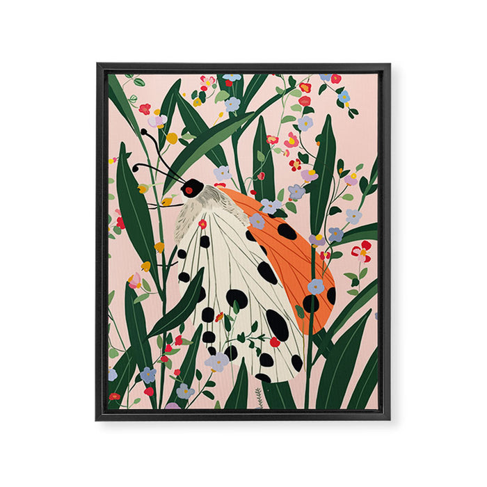 Hidden Butterfly  Framed Canvas Print Gallery Image 1