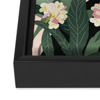 Hidden in the Greenery Framed Canvas Print Gallery Image 3