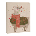 Holiday Llama Joy ll Canvas Print Gallery Image 8