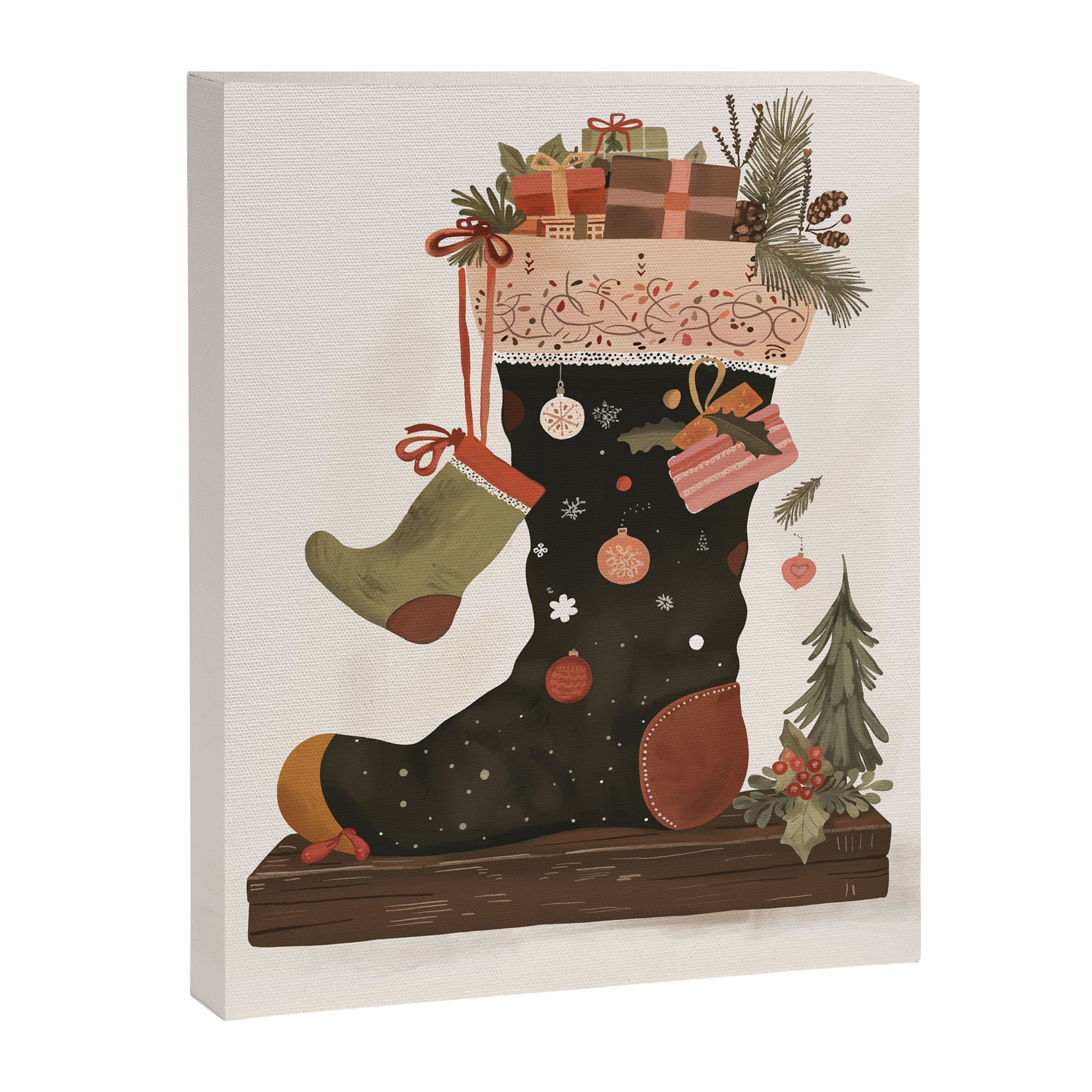 Joyful Stockings Canvas Print Gallery Image 6