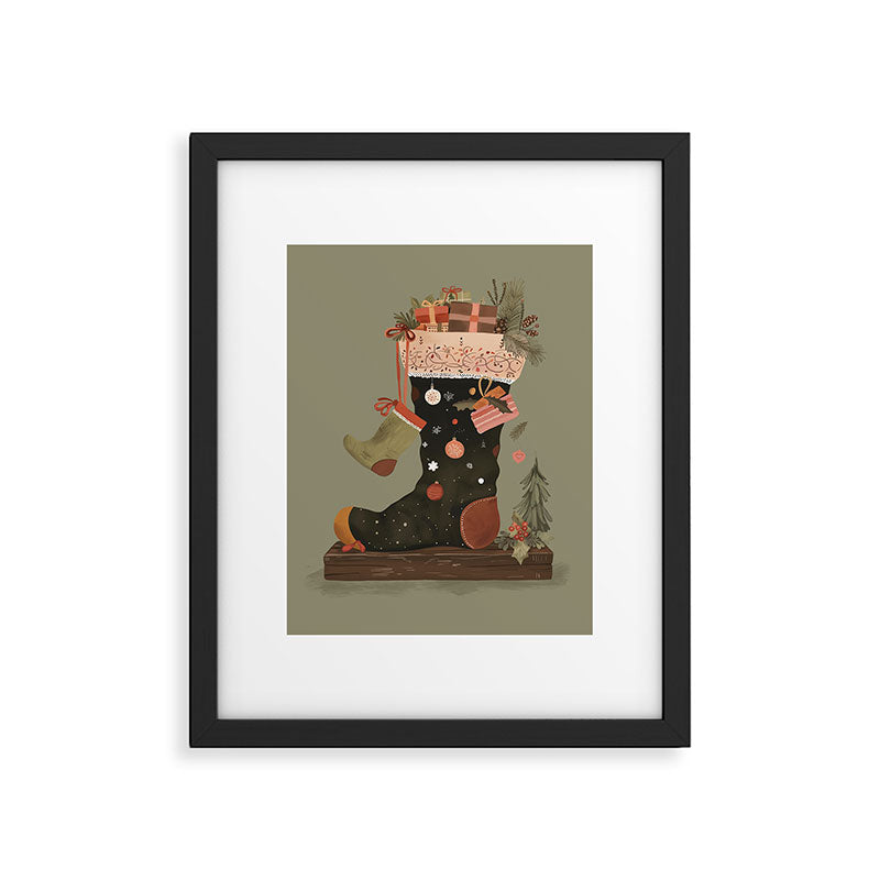 Joyful Stockings II Framed Art Print Gallery Image 5