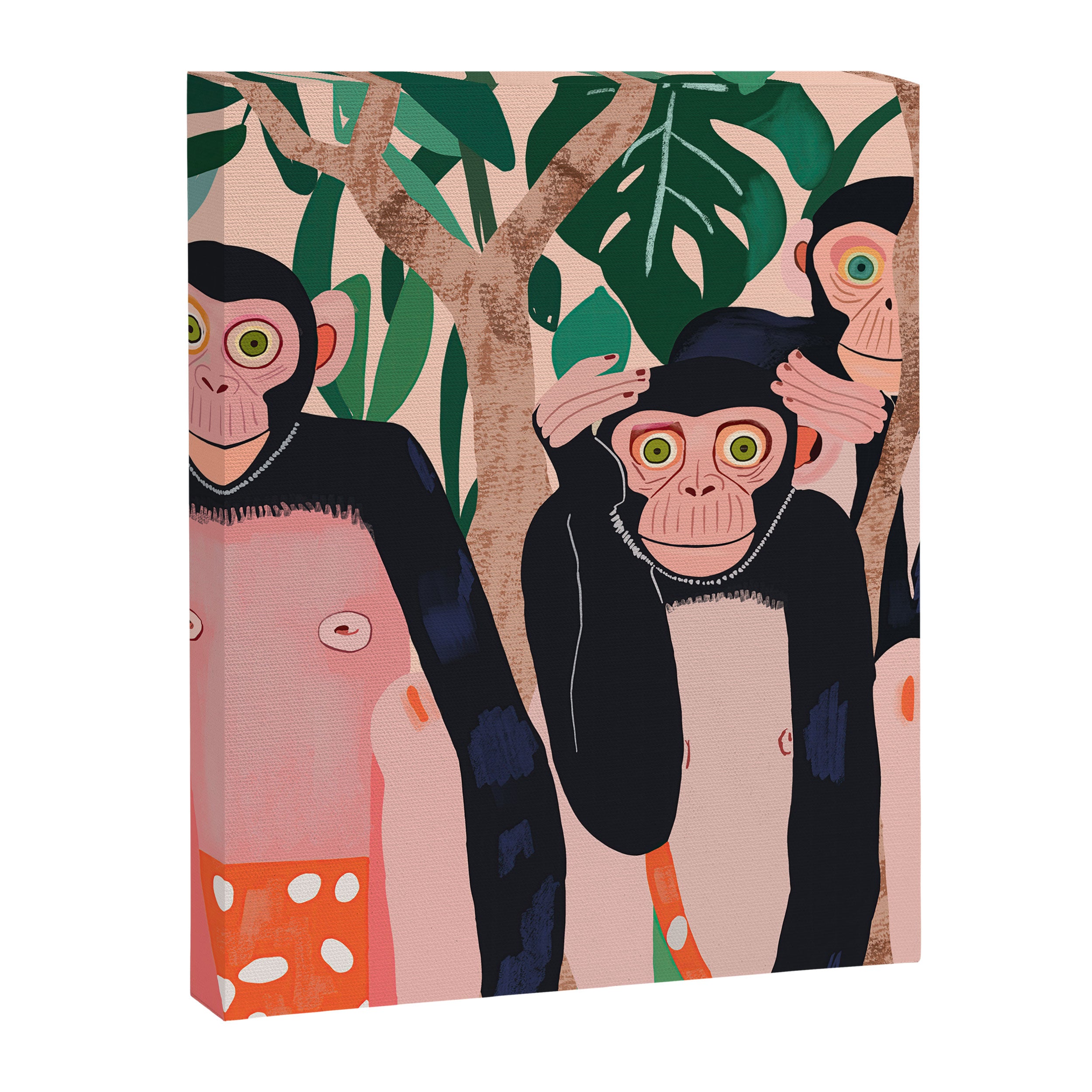 Jungle Trio Canvas Print Gallery Image 8