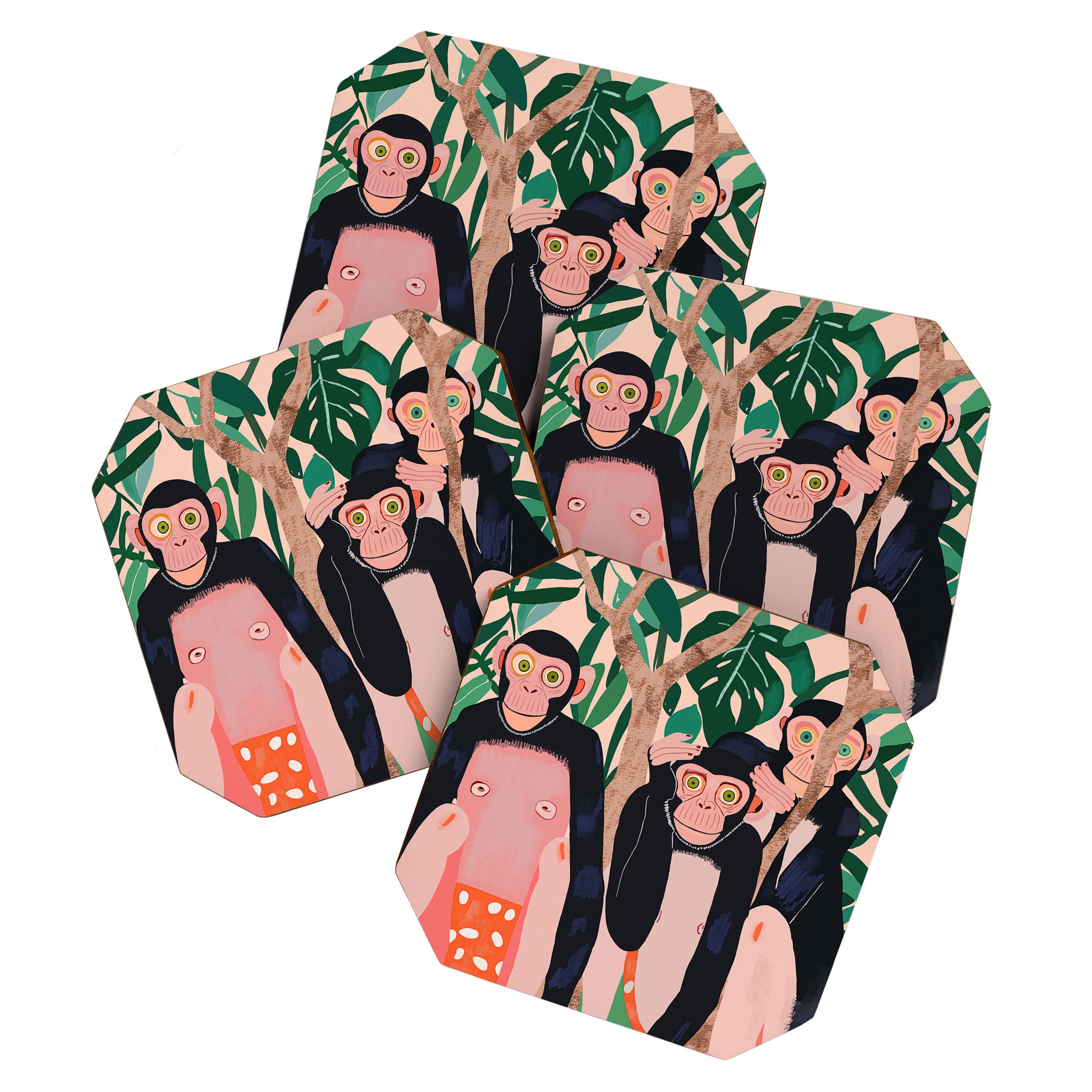 Jungle Trio Coaster Gallery Image 1