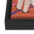 Just Slothin' Around Framed Canvas Print Gallery Image 3