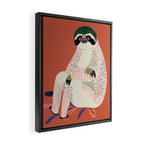 Just Slothin' Around Framed Canvas Print Gallery Image 2