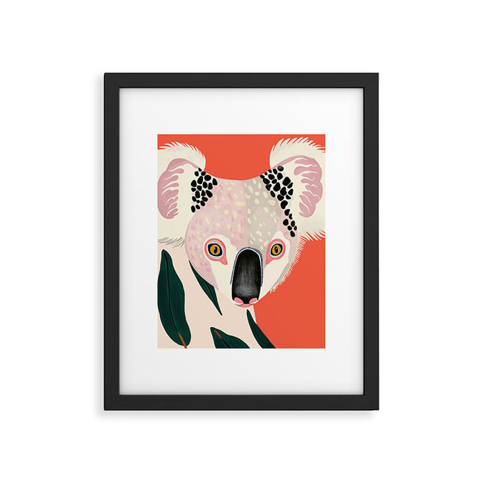 Koala Portrait Framed Art Print Gallery Image 1