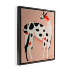 Lama of the Andes Framed Canvas Print Gallery Image 2