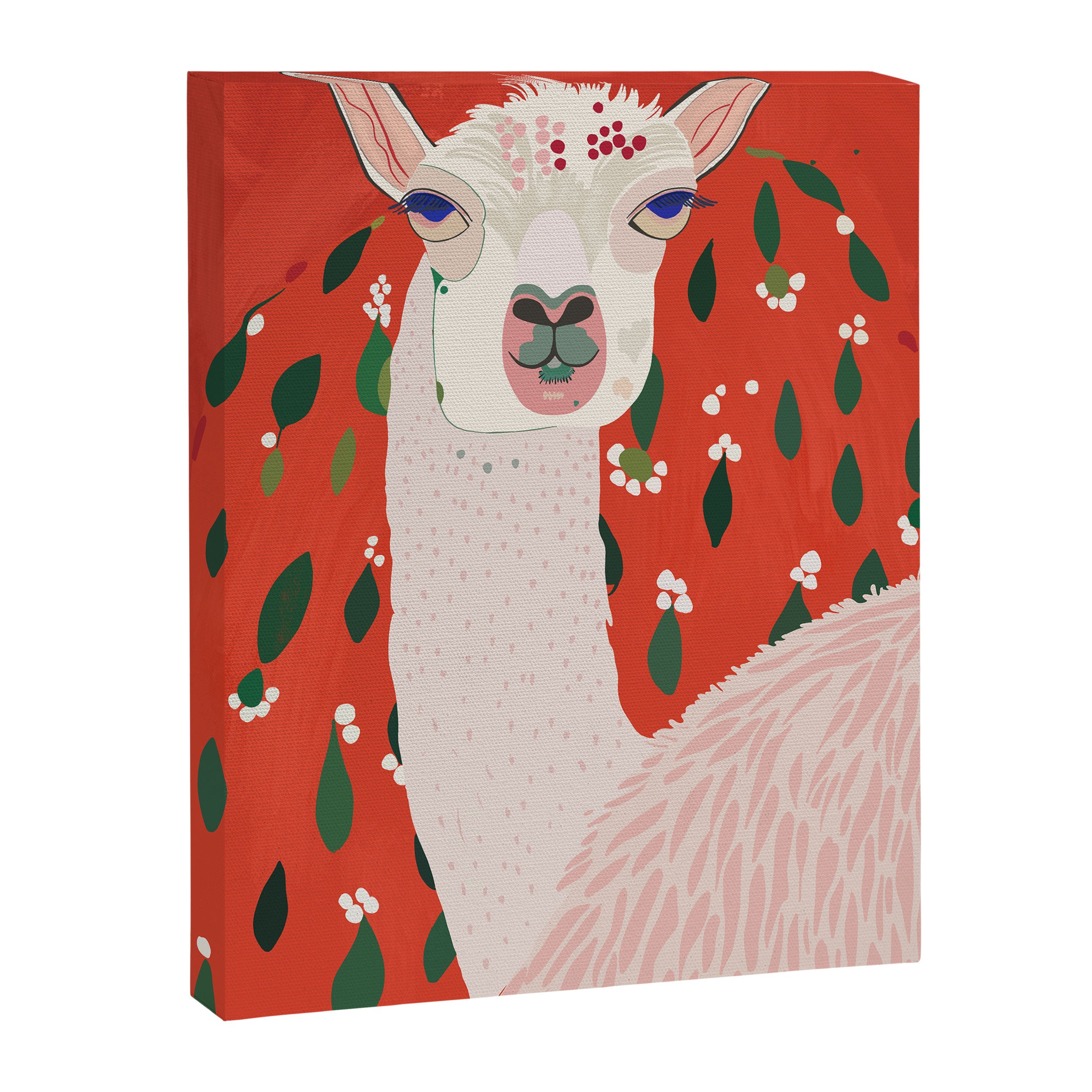 Llama Canvas Print Gallery Image 6