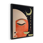 Lunar Balance Framed Canvas Print Gallery Image 2