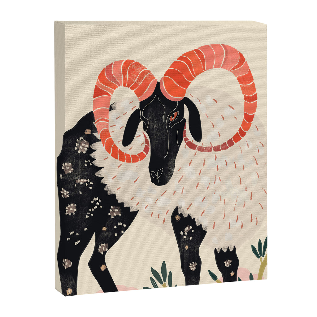 Majestic Ram Canvas Print Gallery Image 6