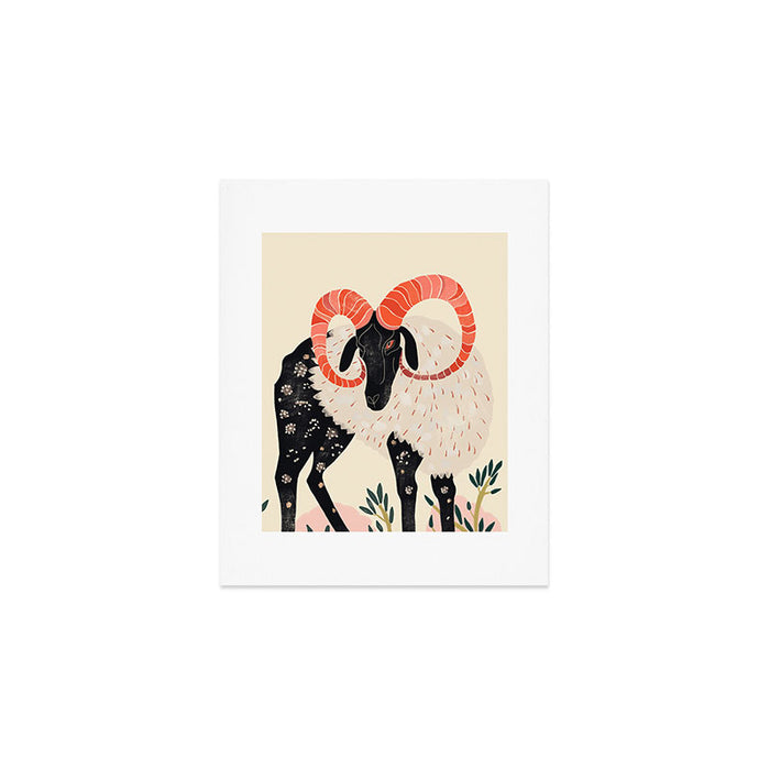Majestic Ram Art Print Gallery Image 1