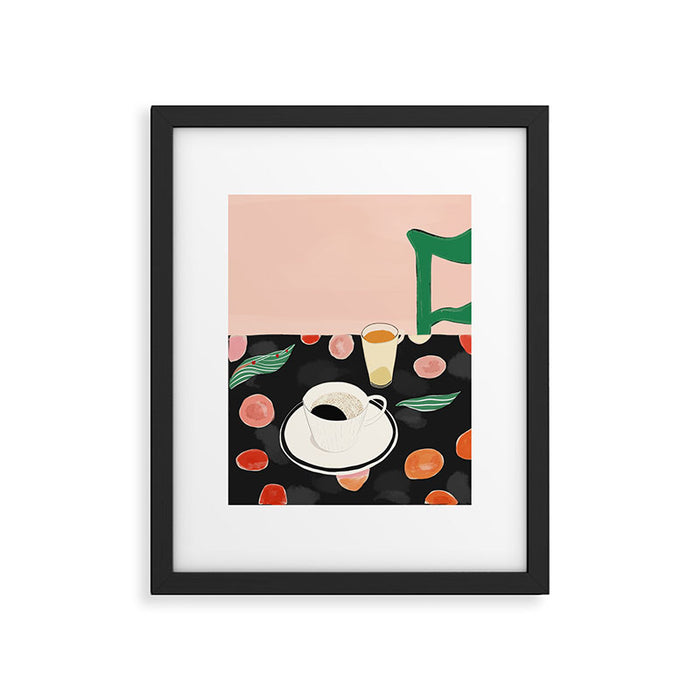 Morning Coffee Framed Art Print Gallery Image 1