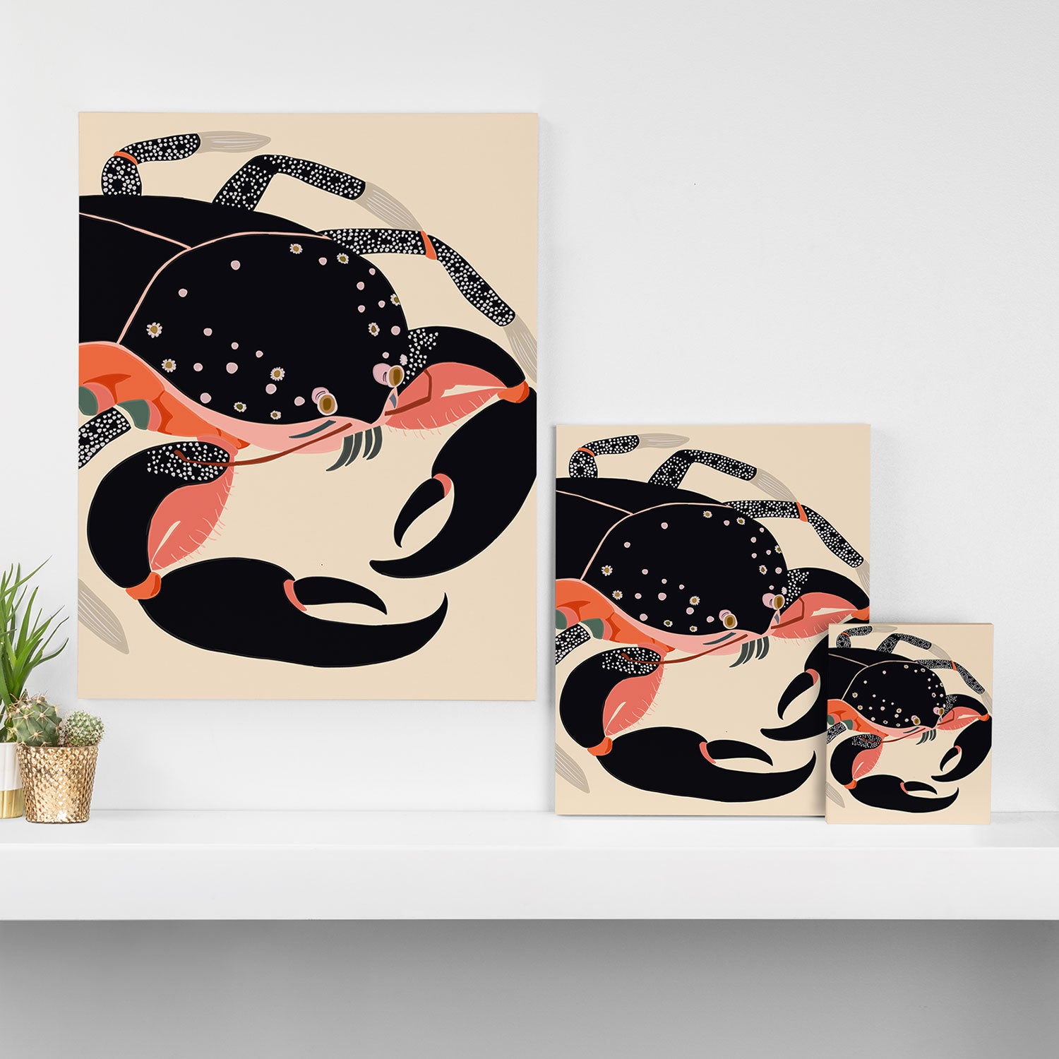 Mystic Crab Canvas Print Gallery Image 3