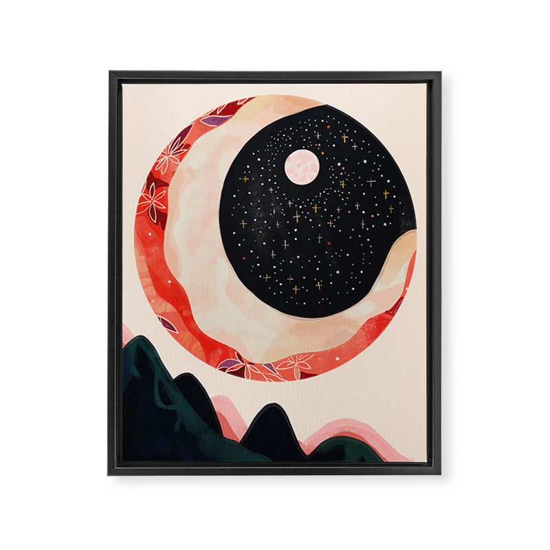 Mystic Moon Framed Canvas Print Gallery Image 6