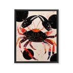 Mystical Crab II Framed Canvas Print Gallery Image 6