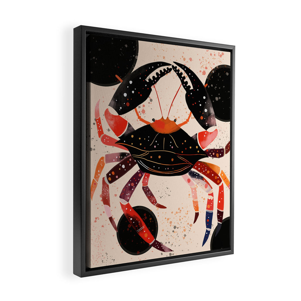 Mystical Crab II Framed Canvas Print Gallery Image 2