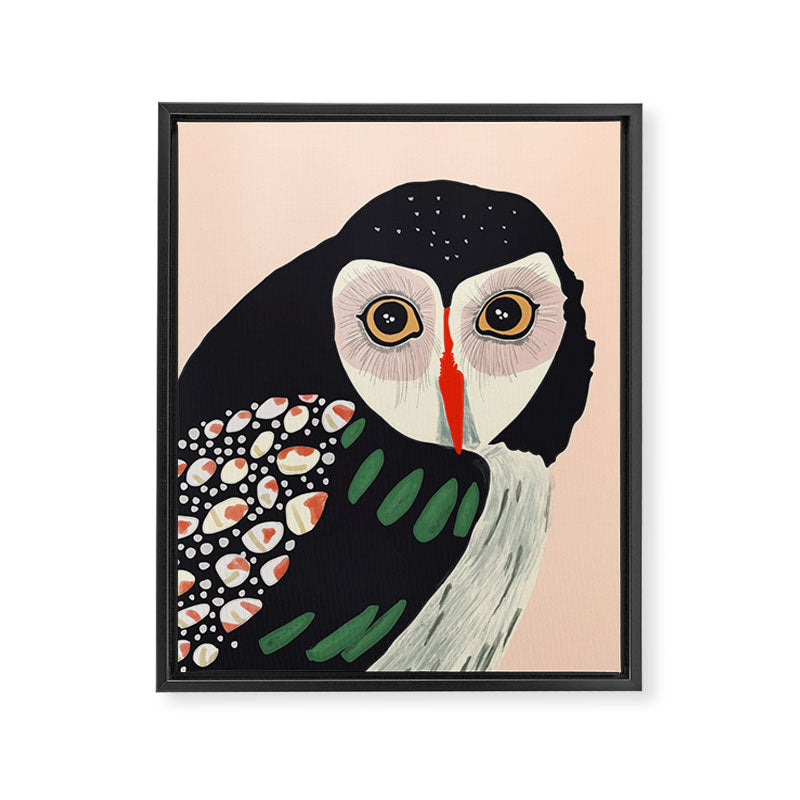 Night Guardian Framed Canvas Print Gallery Image 6