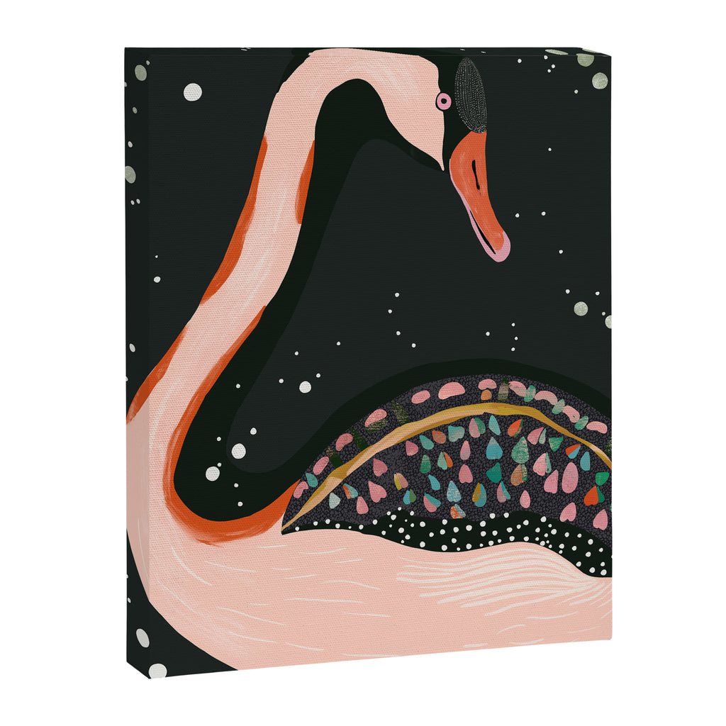 Night Swan Canvas Print Gallery Image 6