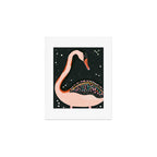 Night Swan Art Print Gallery Image 1