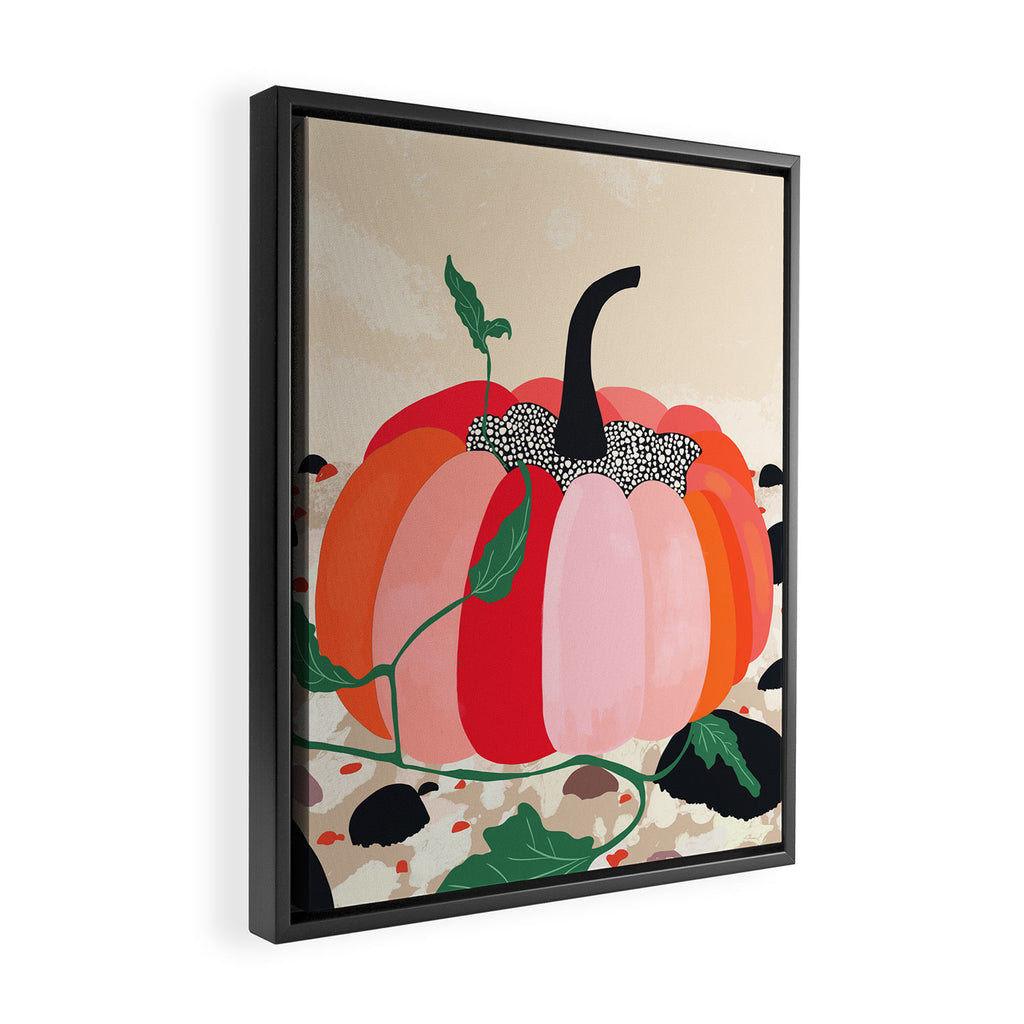 Pumpkin Framed Canvas Print Gallery Image 2