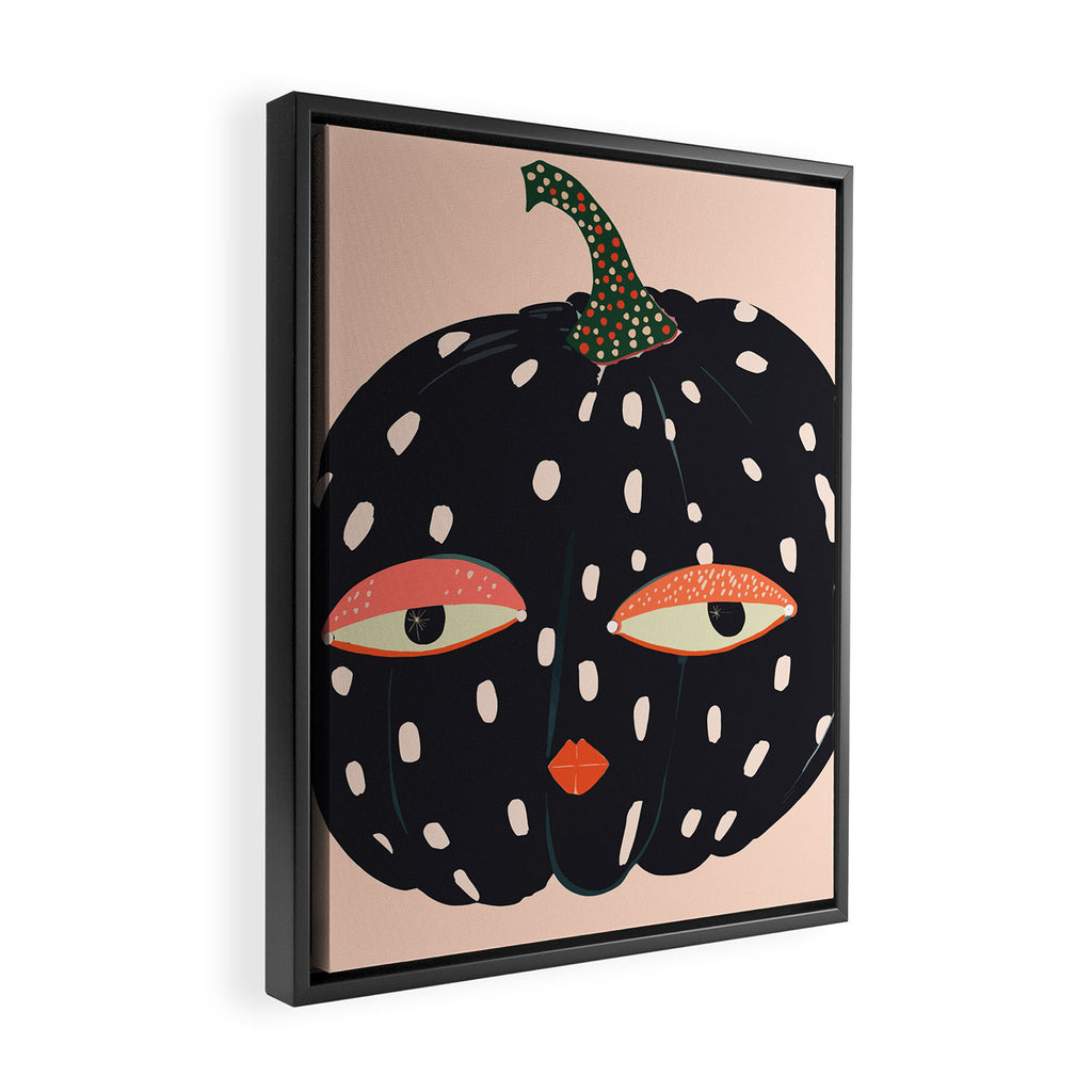 Pumpkin Persona Framed Canvas Print Gallery Image 2