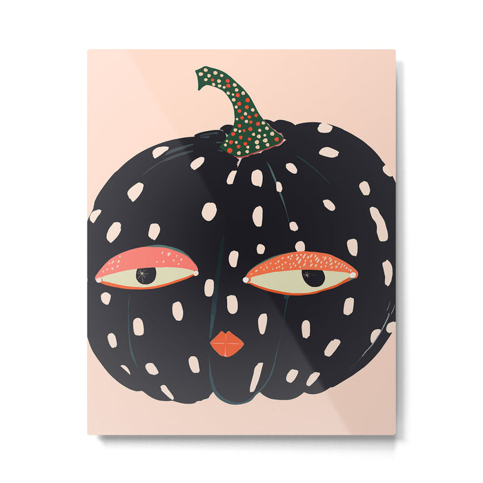 Pumpkin Persona Metal Print Gallery Image 1
