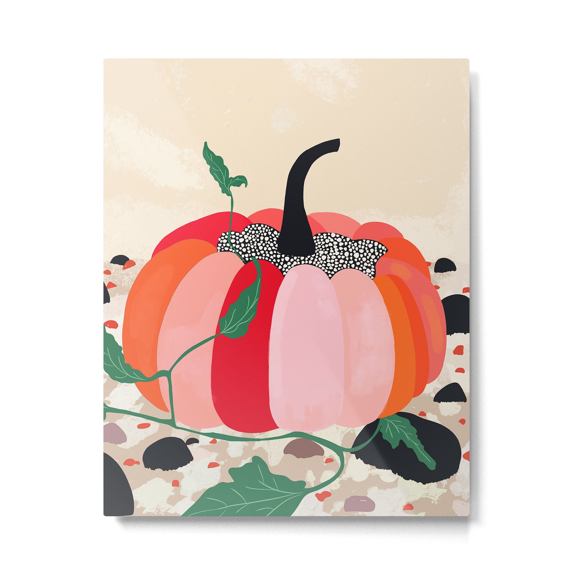 Pumpkin Metal Print Gallery Image 4