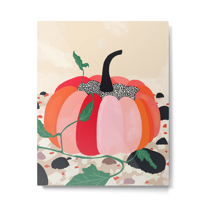 Pumpkin Metal Print Gallery Image 1