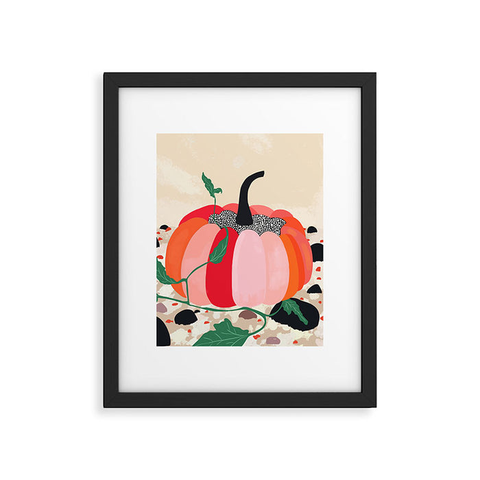 Pumpkin Framed Art Print Gallery Image 1
