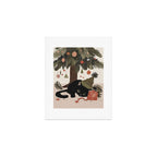 Purrfect Surprise Art Print Gallery Image 1