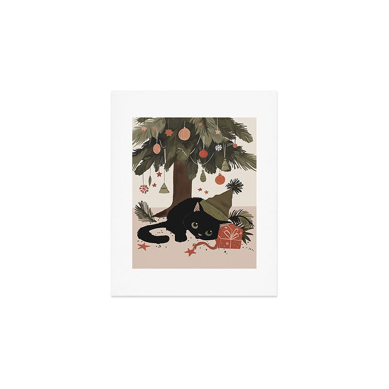 Purrfect Surprise Art Print Gallery Image 1