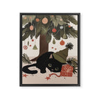 Purrfect Surprise Framed Canvas Print Gallery Image 8