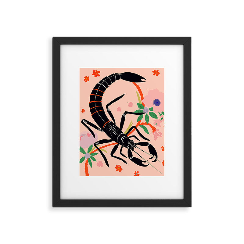 Scorpio Framed Art Print Gallery Image 5