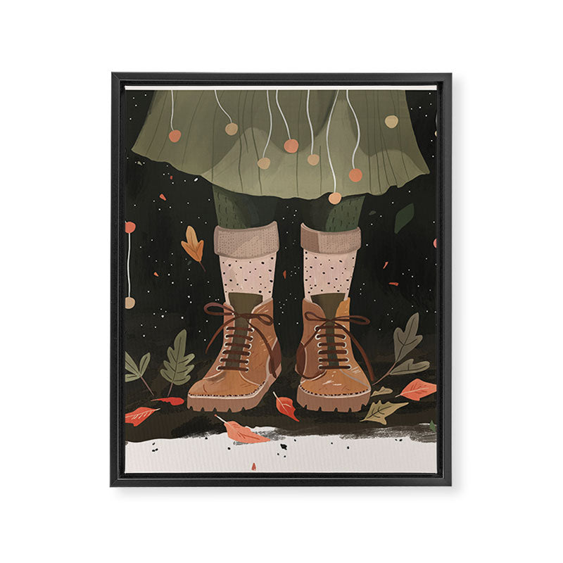 Small Steps, Big Dreams Framed Canvas Print Gallery Image 8