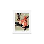 Squirrel In The Tree  Art Print Gallery Image 1
