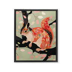 Squirrel In The Tree  Framed Canvas Print Gallery Image 8
